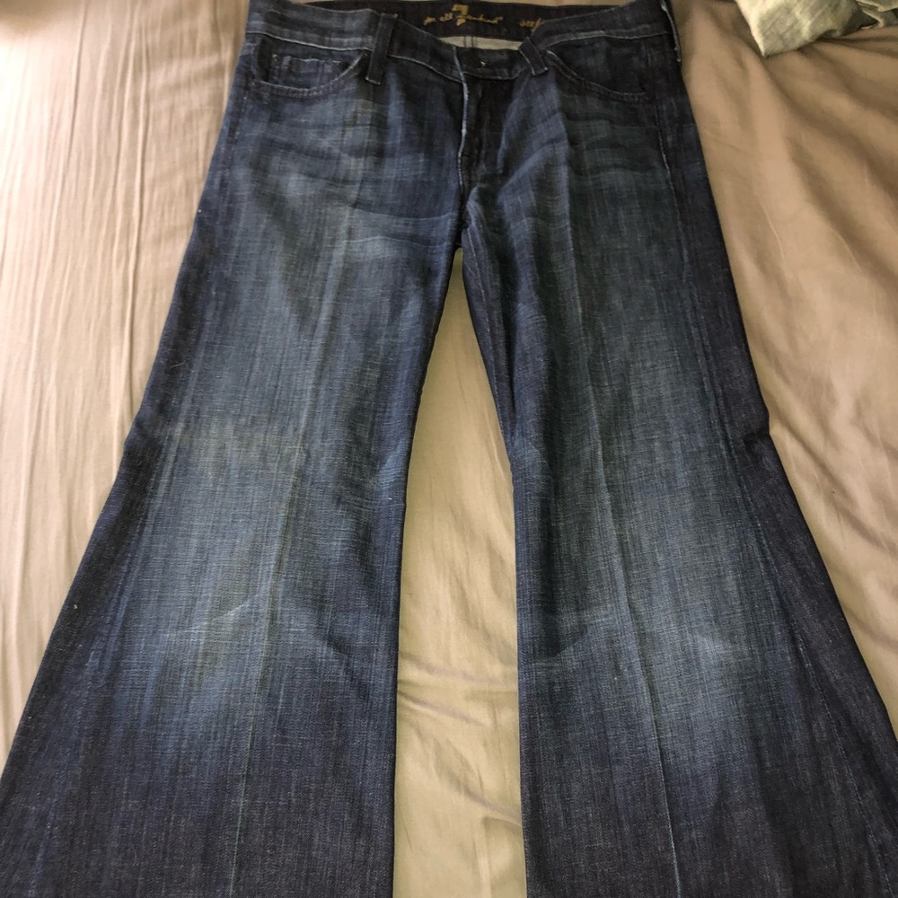 7 for all mankind super flare jeans